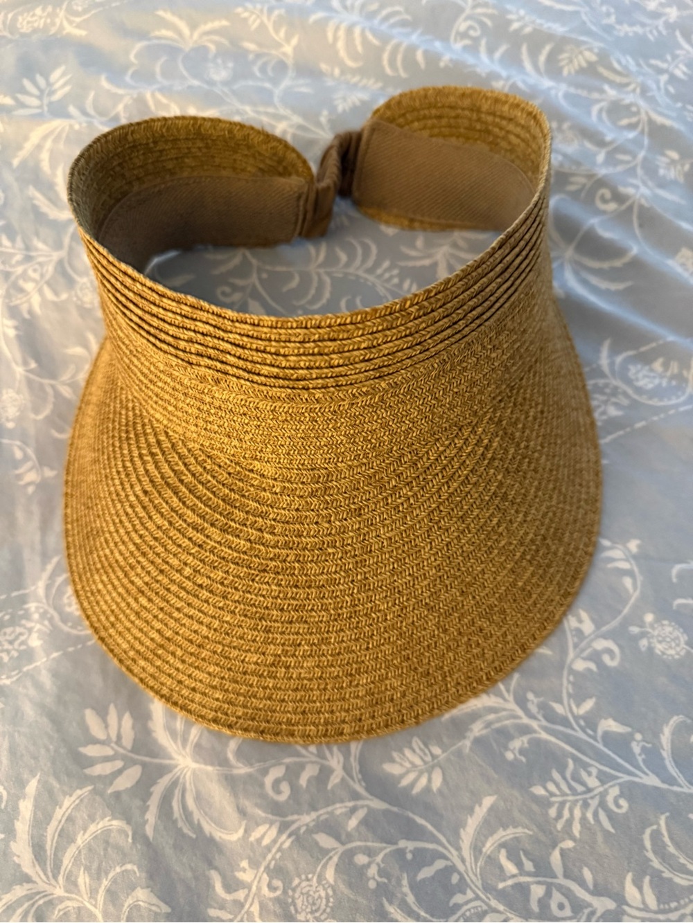 San Diego Hat Company Everyday Easy Visor in Toast color - Picture 6 of 11